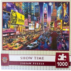 MasterPieces Show Time 1000 Piece Times Square Jigsaw Puzzle